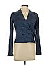 Elizabeth and James Polka Dots Blue Blazer Size L - photo 1