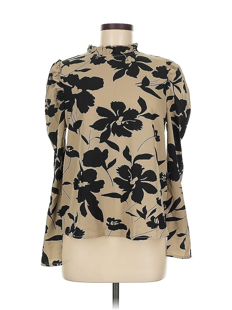 Pre-owned Shein Sleeveless Blouse In Brown