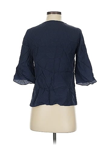 J.Crew 365 3/4 Sleeve Silk Top (view 2)
