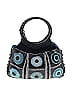 Isabella Fiore 100% Leather Graphic Black Leather Shoulder Bag One size - photo 3