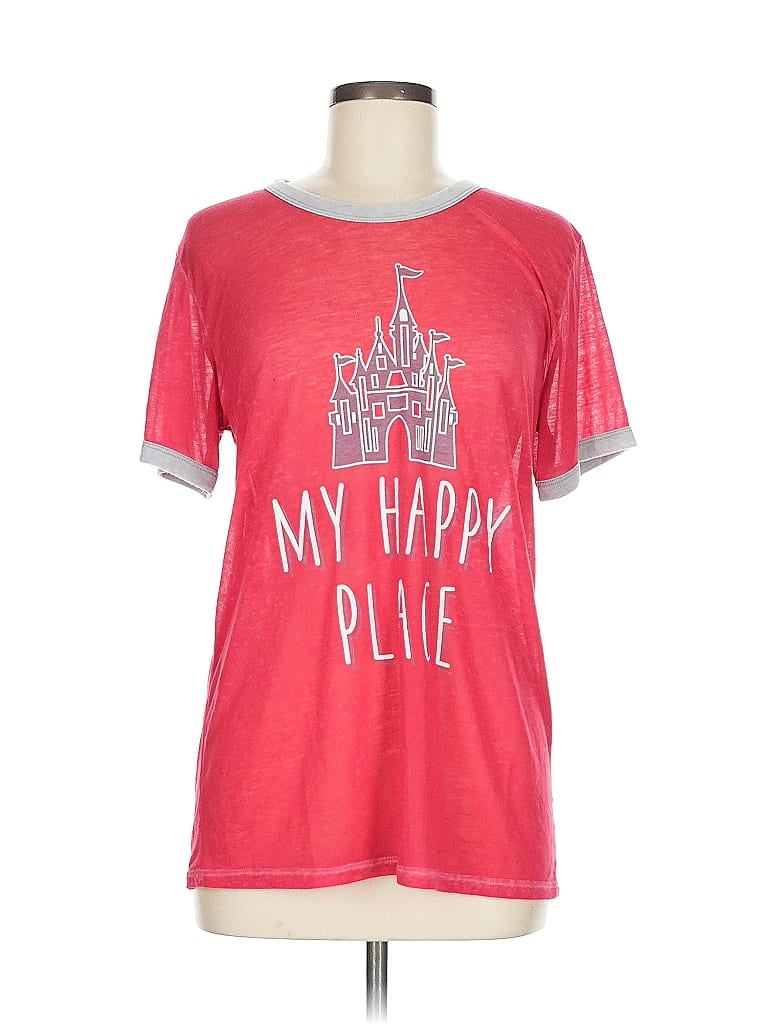 Disney Parks Pink Short Sleeve T-Shirt Size M - photo 1