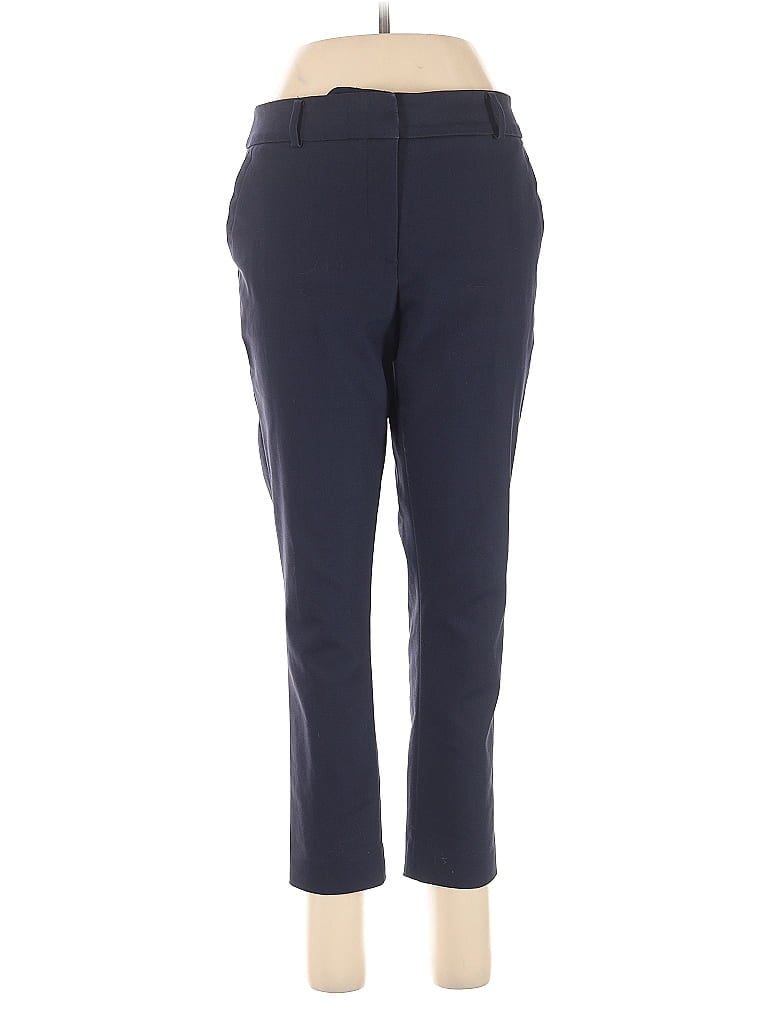 Pre-owned Ann Taylor Loft Dress Pants In Blue