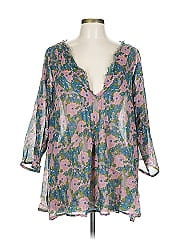 Natural Life 3/4 Sleeve Blouse