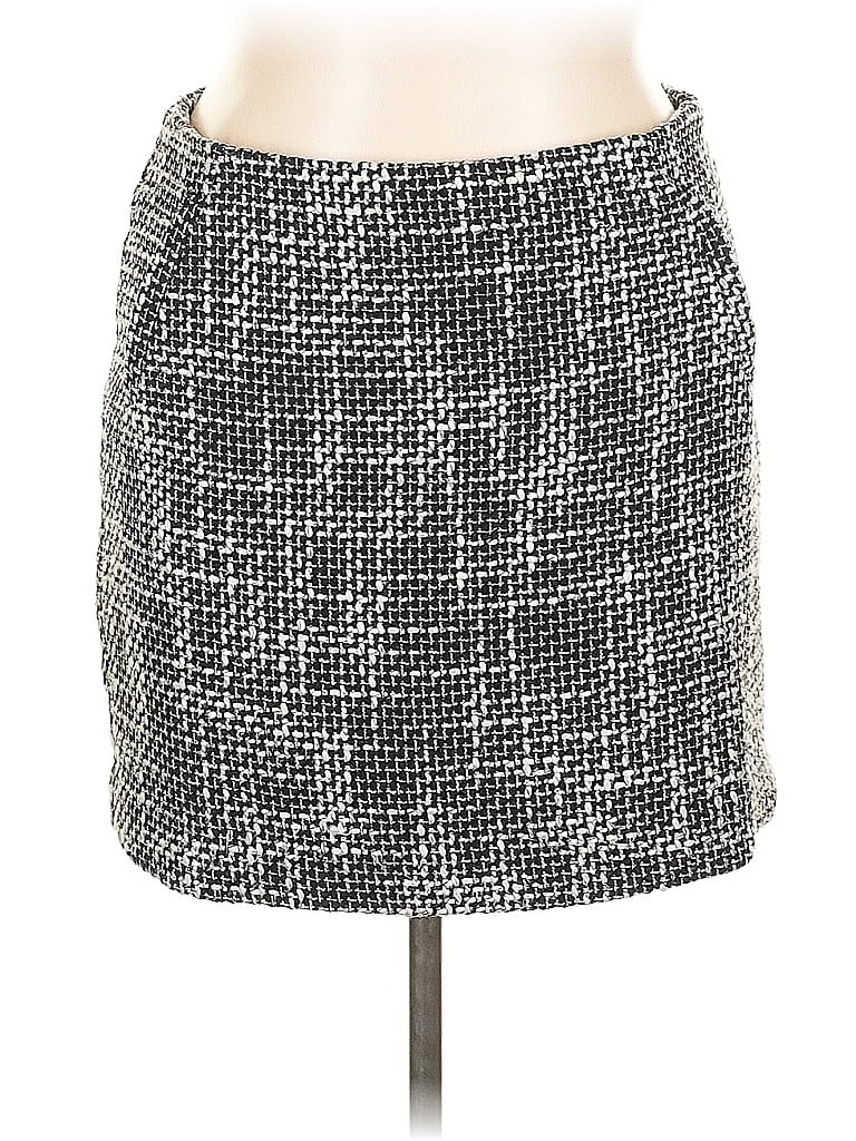 Pre-owned Inc International Concepts Casual Skirt In Gray