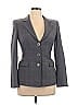 Giorgio Armani Plaid Gray Wool Blazer Size EU 46 / US 16 - photo 1