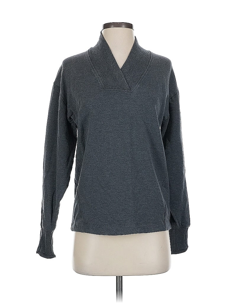Click to view more detailed imagery on our partner's website Pre-owned Athleta Pullover Sweater In Gray