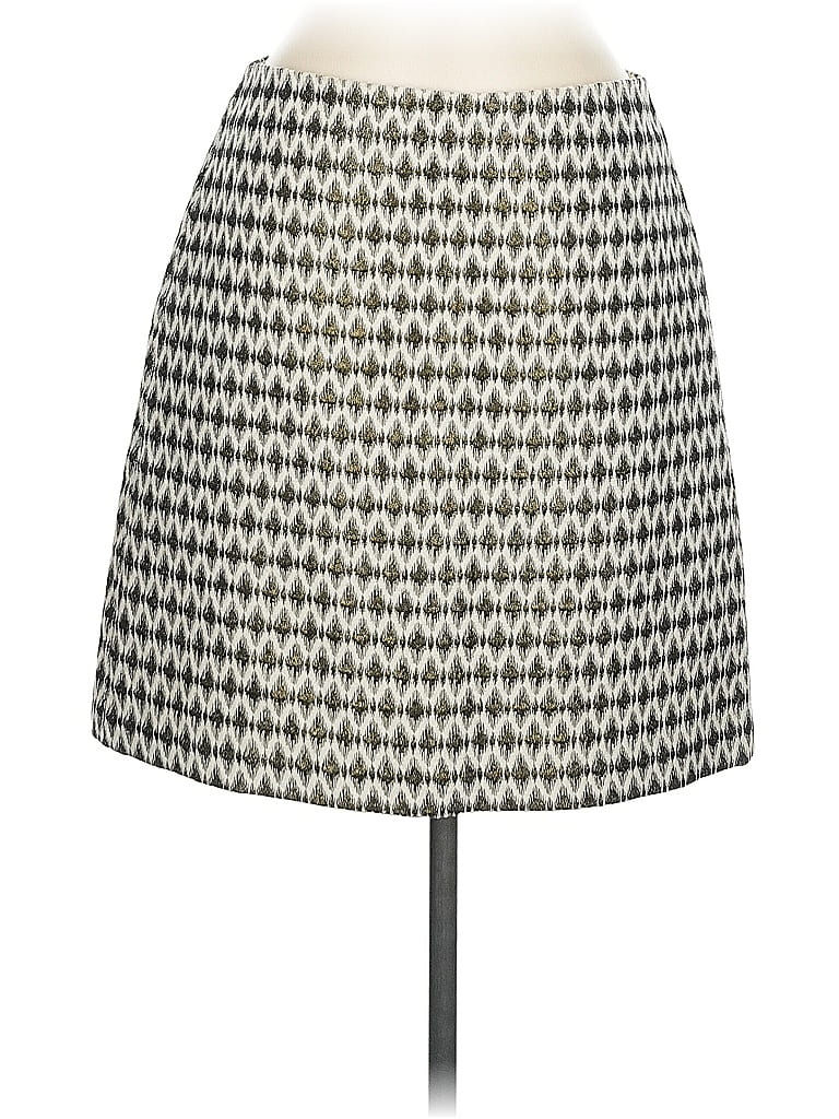Pre-owned Ann Taylor Loft Casual Skirt In Gray