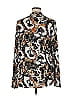LOGO by Lori Goldstein Silver Long Sleeve Turtleneck Size XL - photo 2