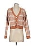 Princess Polly 100% Acrylic Brown Cardigan Size XS - photo 1