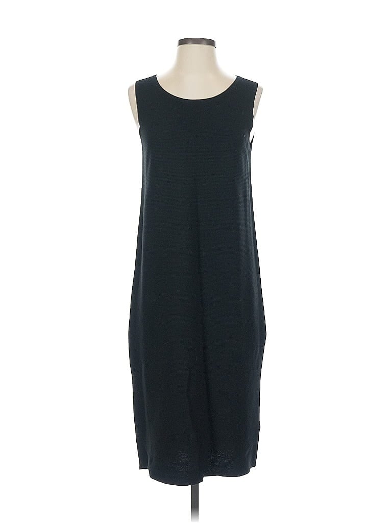 Pre-owned Lafayette 148 Casual Dress In Black