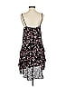Leith 100% Polyester Floral Black Casual Dress Size S - photo 2
