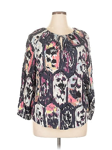 Nic + Zoe 3/4 Sleeve Blouse (view 1)