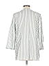 Talbots Outlet 100% Cotton Silver 3/4 Sleeve Blouse Size L - photo 2
