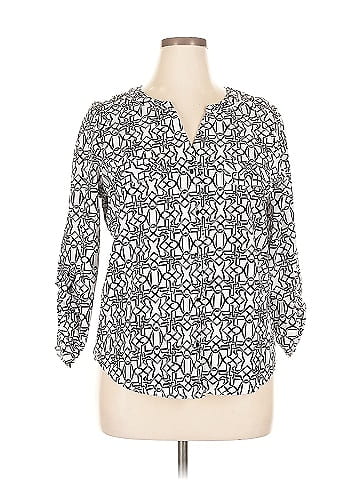 Adrienne Vittadini 3/4 Sleeve Blouse (view 1)