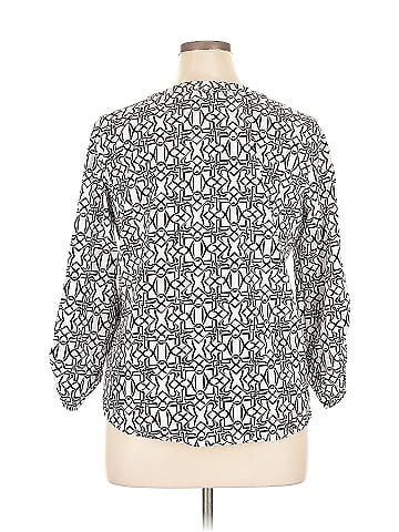 Adrienne Vittadini 3/4 Sleeve Blouse (view 2)