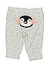 Carter's Gray Athletic Shorts 0-3 MO / 3 MO - photo 2