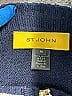 St. John Blue Wool Cardigan Size M - photo 7