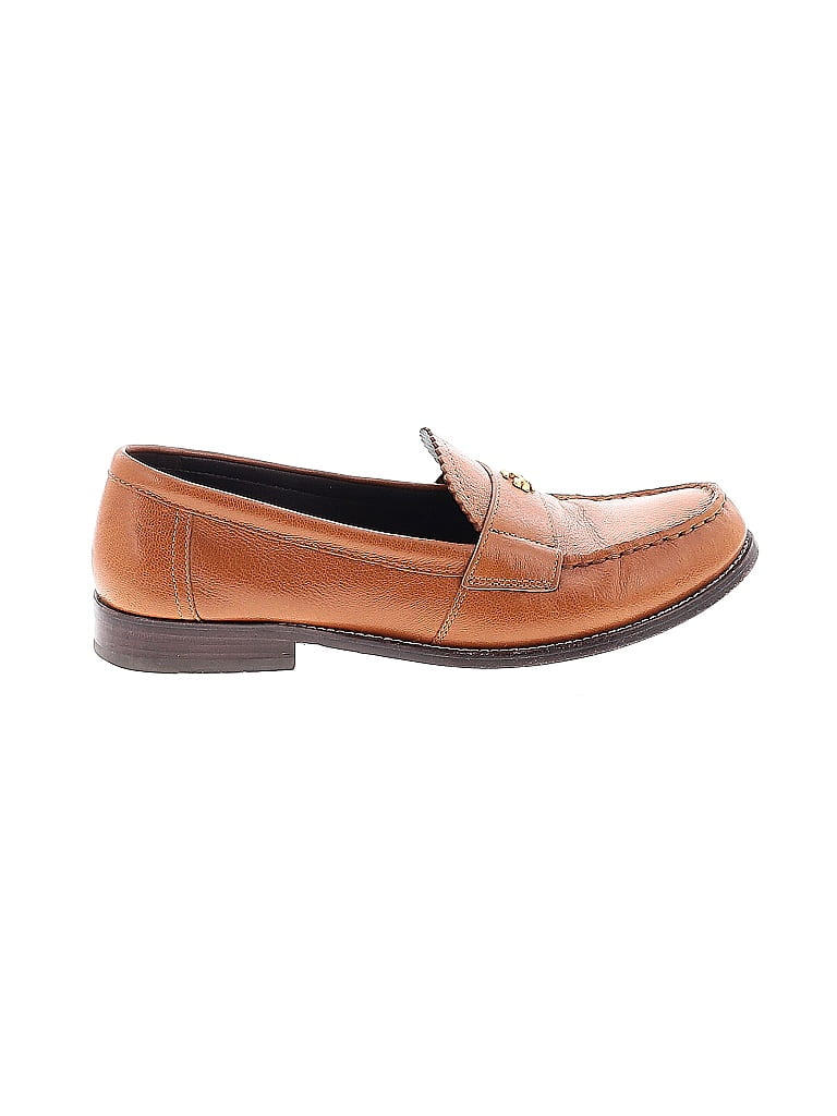 Tory Burch Brown Tan Flats Size 8 - photo 1