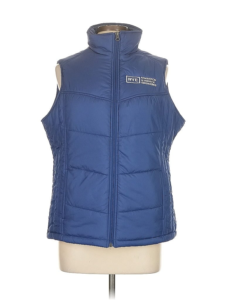 Pre-owned Port Authority Vest In Blue