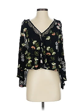 Free People 3/4 Sleeve Blouse