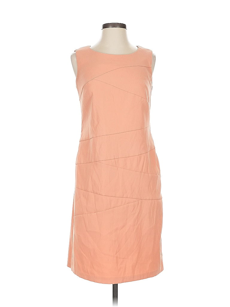 Pre-owned Ab Studio Cocktail Dress In Orange