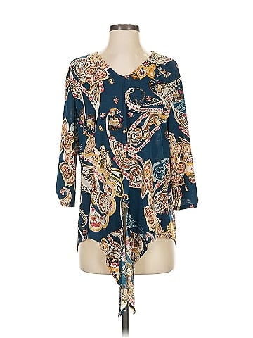 Honeyme 3/4 Sleeve Blouse (view 1)