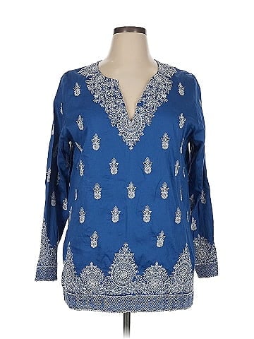 Sigrid Olsen Long Sleeve Blouse (view 1)