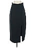 Sergio Hudson Solid Black Formal Skirt Size S - photo 1