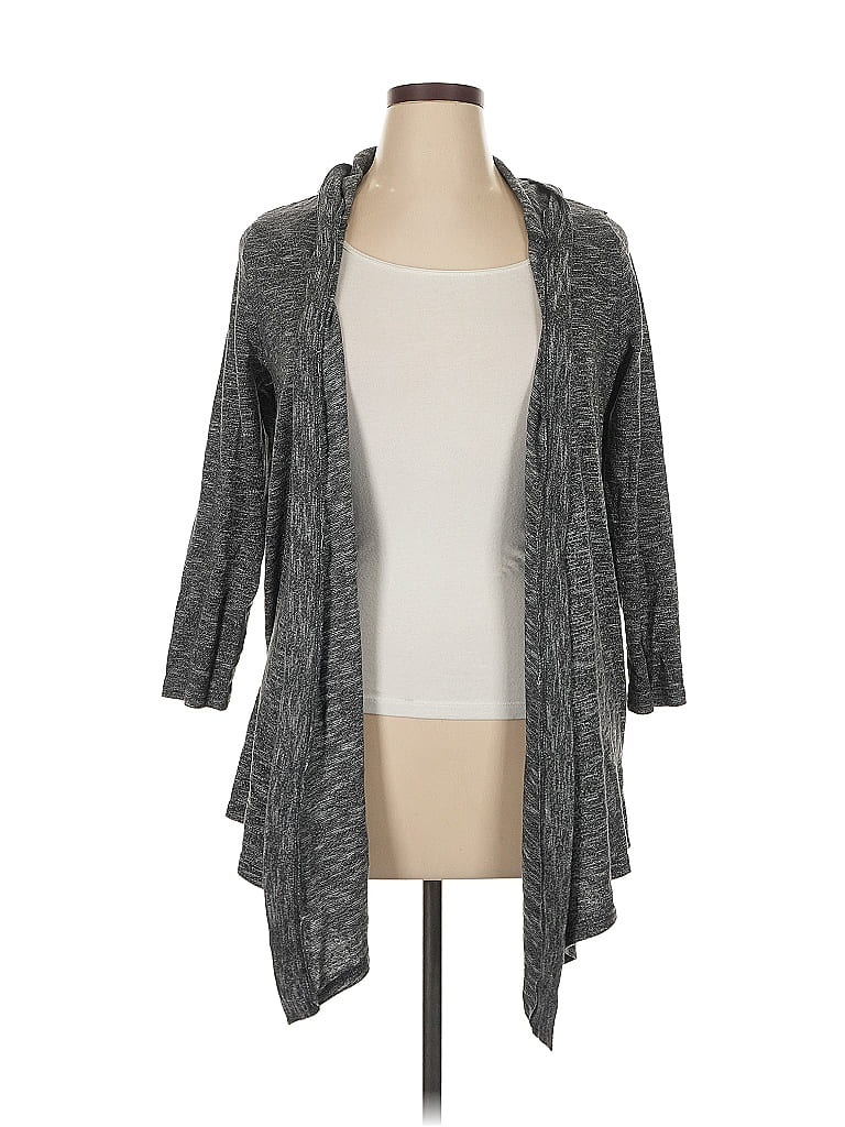 Pre-owned Just Be ... Cardigan Sweater In Gray