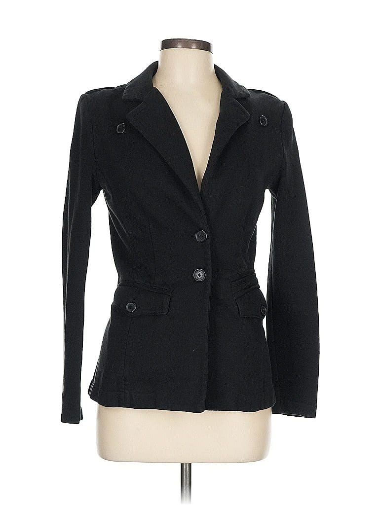 Armani Exchange 100% Cotton Black Blazer Size M - photo 1