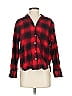Gap Body Red Long Sleeve Button-Down Shirt Size S - photo 1