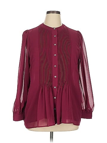 1.State 3/4 Sleeve Blouse (view 1)
