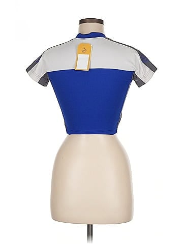 Fox Blue Active Top with Contrast (view 2)