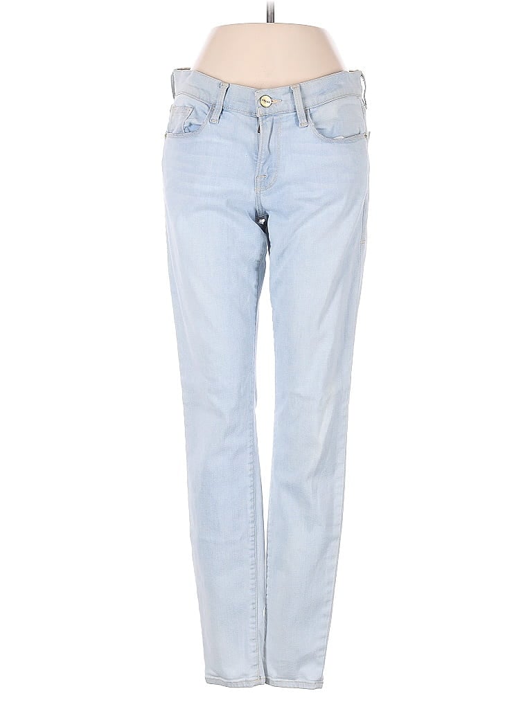 FRAME Denim Hearts Blue Jeans Size 27 waist - photo 1