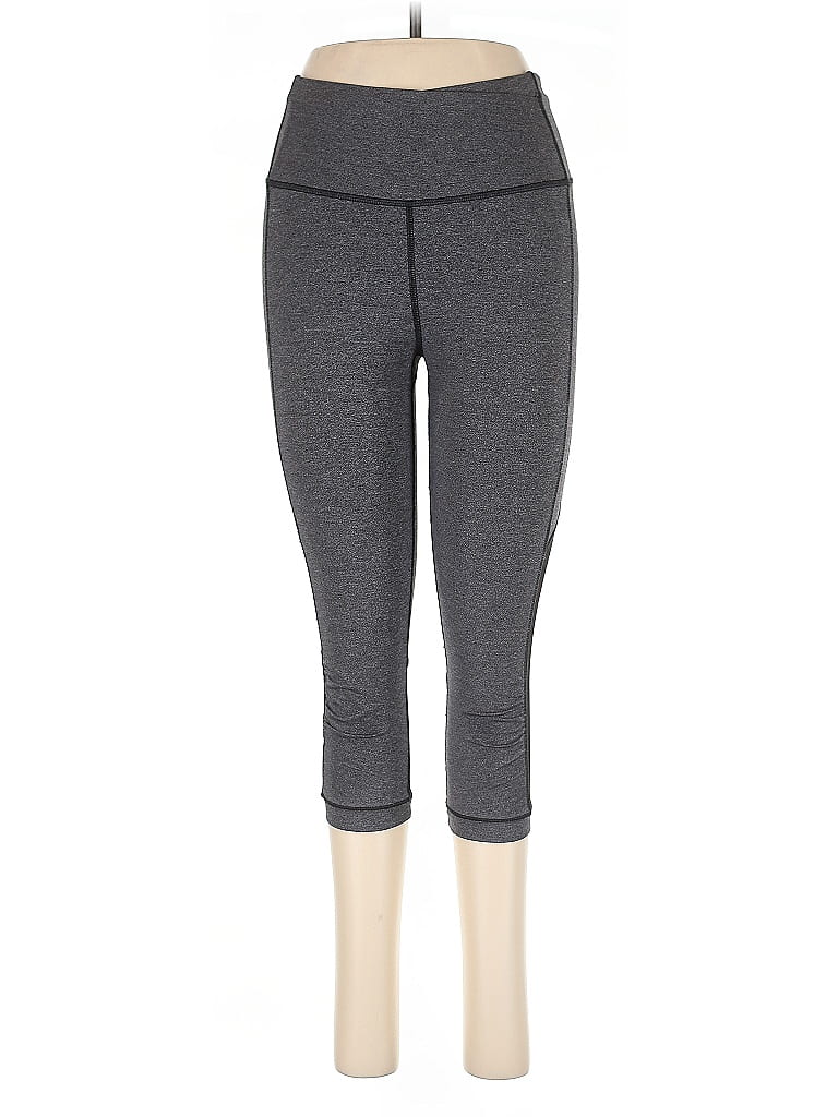 Pre-owned Lululemon Athletica Active Pants In Gray