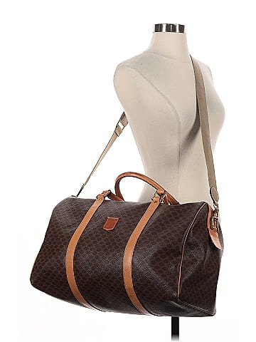 Céline Vintage Coated Canvas Macadam Weekender (view 2)