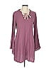 Ariat 100% Rayon Purple Casual Dress Size L - photo 1