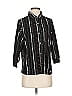 Adrienne Vittadini Polka Dots Black 3/4 Sleeve Blouse Size S - photo 1