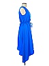 Donna Ricco 100% Polyester Blue Cocktail Dress Size 6 - photo 4