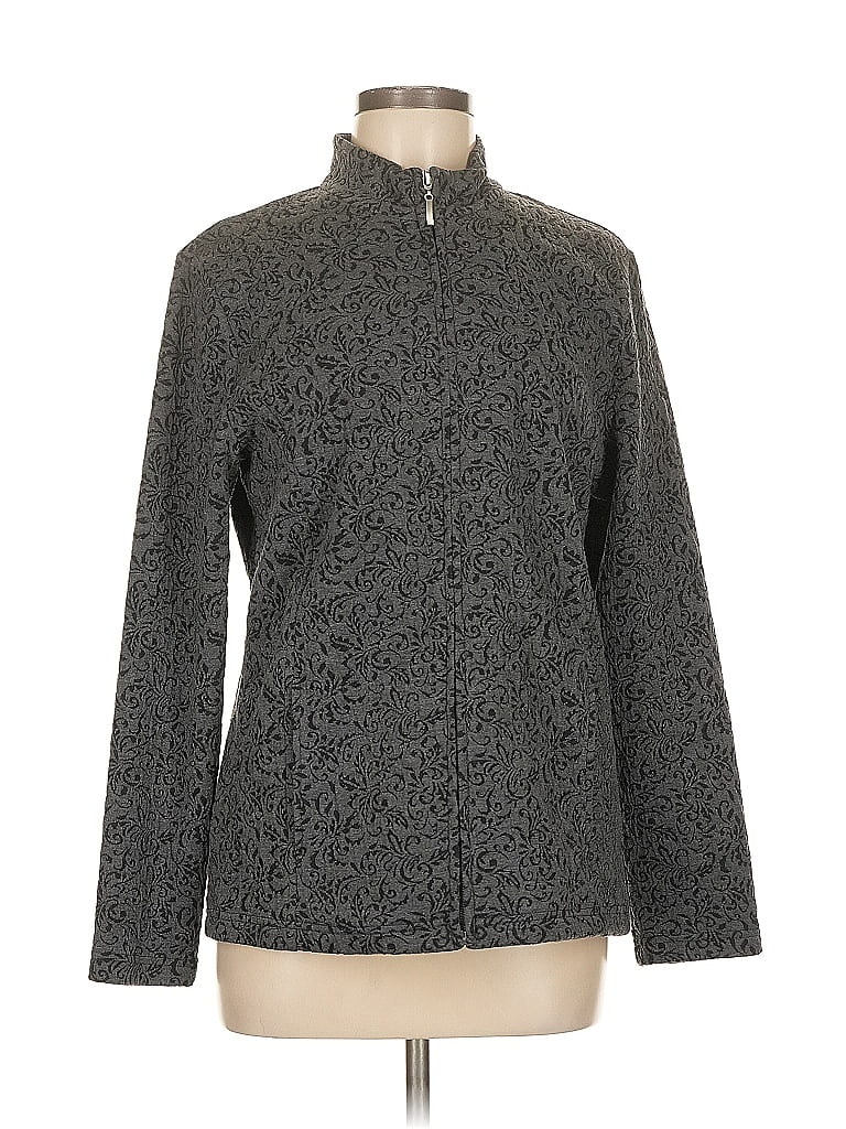 Click to view more detailed imagery on our partner's website Pre-owned Jm Collection Coat In Gray