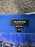 Worth New York 100% Silk Blue 3/4 Sleeve Silk Top Size 10 - photo 7