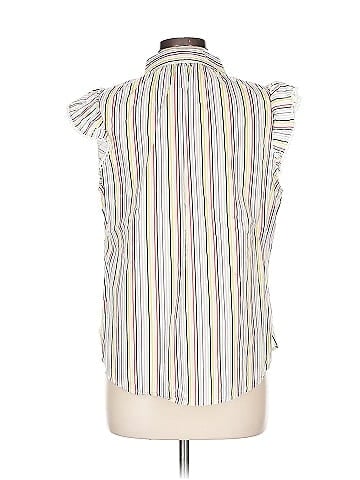 Crosby by Mollie Burch Sleeveless Button-Down Shirt (view 2)
