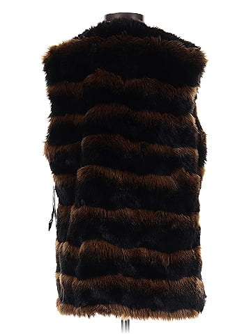 A by Adrienne Landau Faux Fur Vest (view 2)