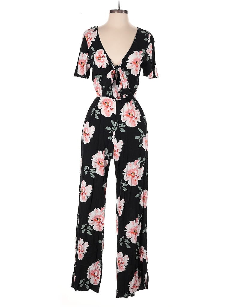 Pre-owned Band Of Gypsies Jumpsuit In Black