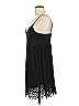 Entro Solid Black Casual Dress Size M - photo 5