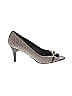 Etienne Aigner Gray Brown Heels Size 10 - photo 1