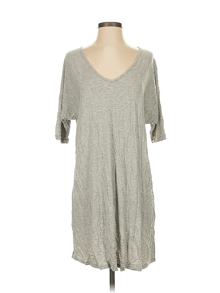 Pre-owned Agnes & Dora Casual Dress In Gray