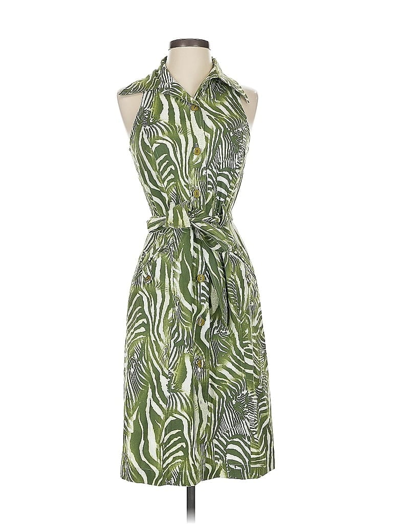 Click to view more detailed imagery on our partner's website Pre-owned Teri Jon Casual Dress In Green