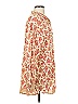Natalie Martin 100% Rayon Paisley Ivory Long Sleeve Blouse Size S - photo 4
