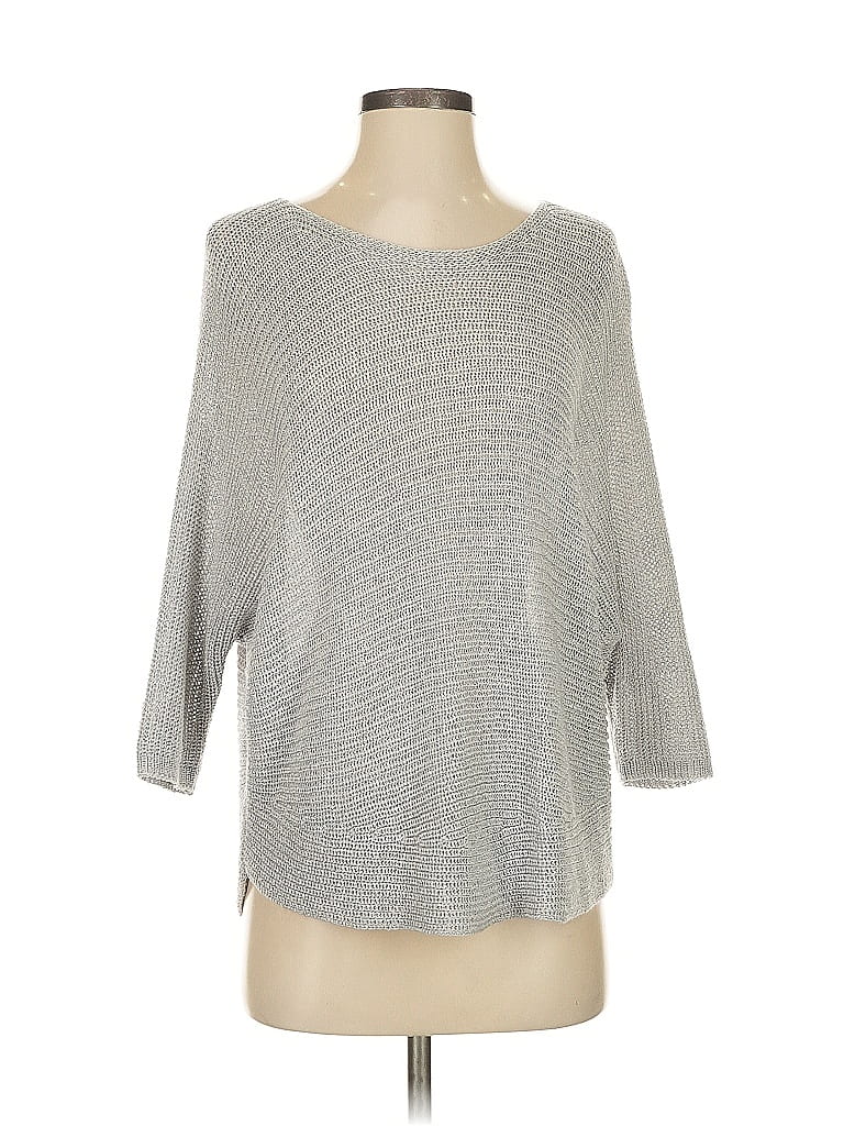 Pre-owned Assorted Brands Pullover Sweater In Silver